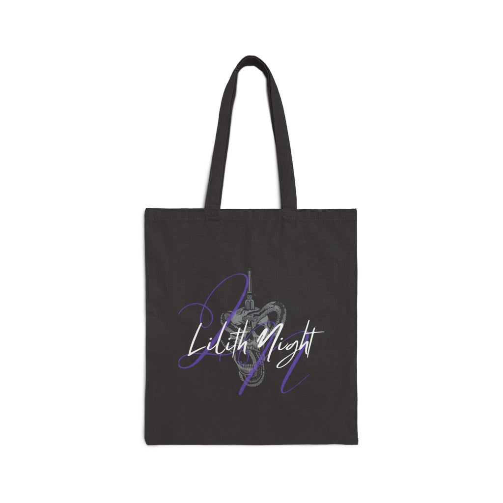 Lilith Night Canvas Tote Bag