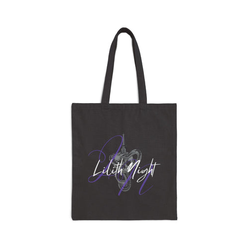 Lilith Night Canvas Tote Bag